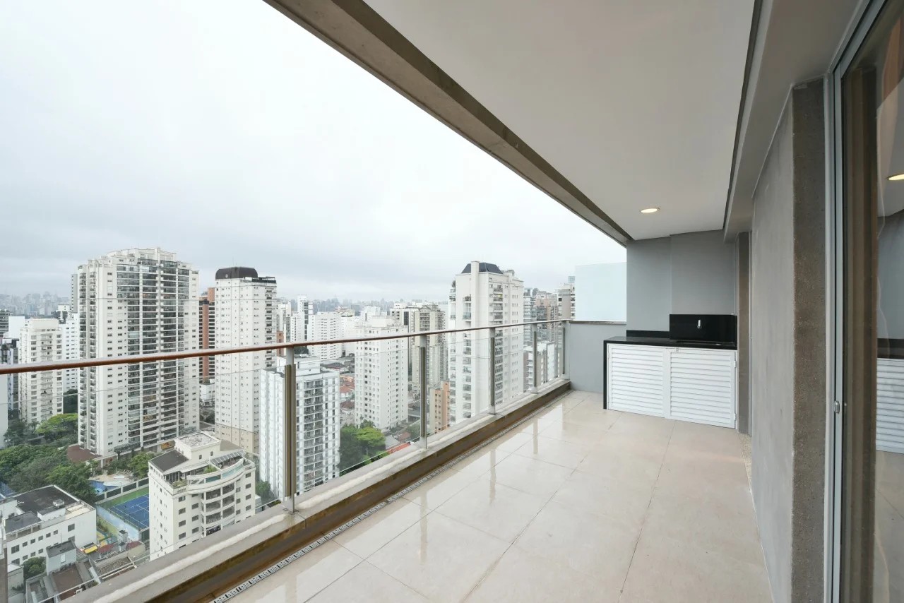 Apartamento para alugar com 1 quarto, 2 banheiros, 2 vagas e 74m² no Vila Nova Conceição, São Paulo — foto principal