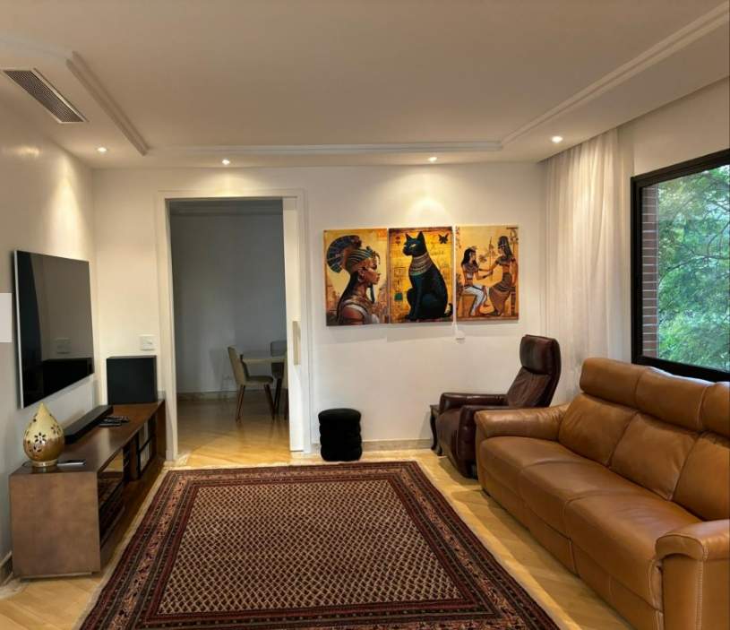 Apartamento para alugar com 4 quartos, 4 suítes, 7 vagas e 276m² no Campo Belo, São Paulo (SP) — foto 5 de 24