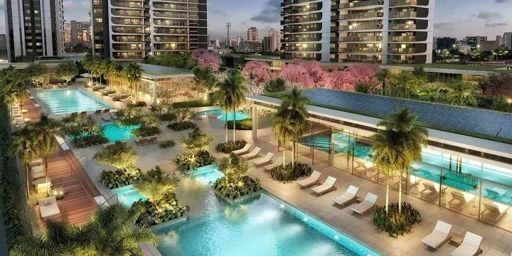 Apartamento à venda com 4 quartos, 4 suítes, 3 vagas e 240m² no Jardim Fonte do Morumbi, São Paulo (SP) — foto 4 de 24