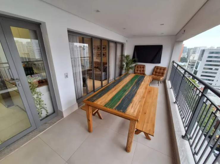 Apartamento para alugar com 3 quartos, 3 suítes, 2 vagas e 149m² no Moema, São Paulo (SP) — foto 8 de 30