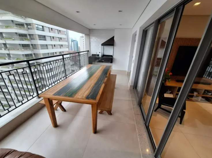 Apartamento para alugar com 3 quartos, 3 suítes, 2 vagas e 149m² no Moema, São Paulo (SP) — foto 7 de 30
