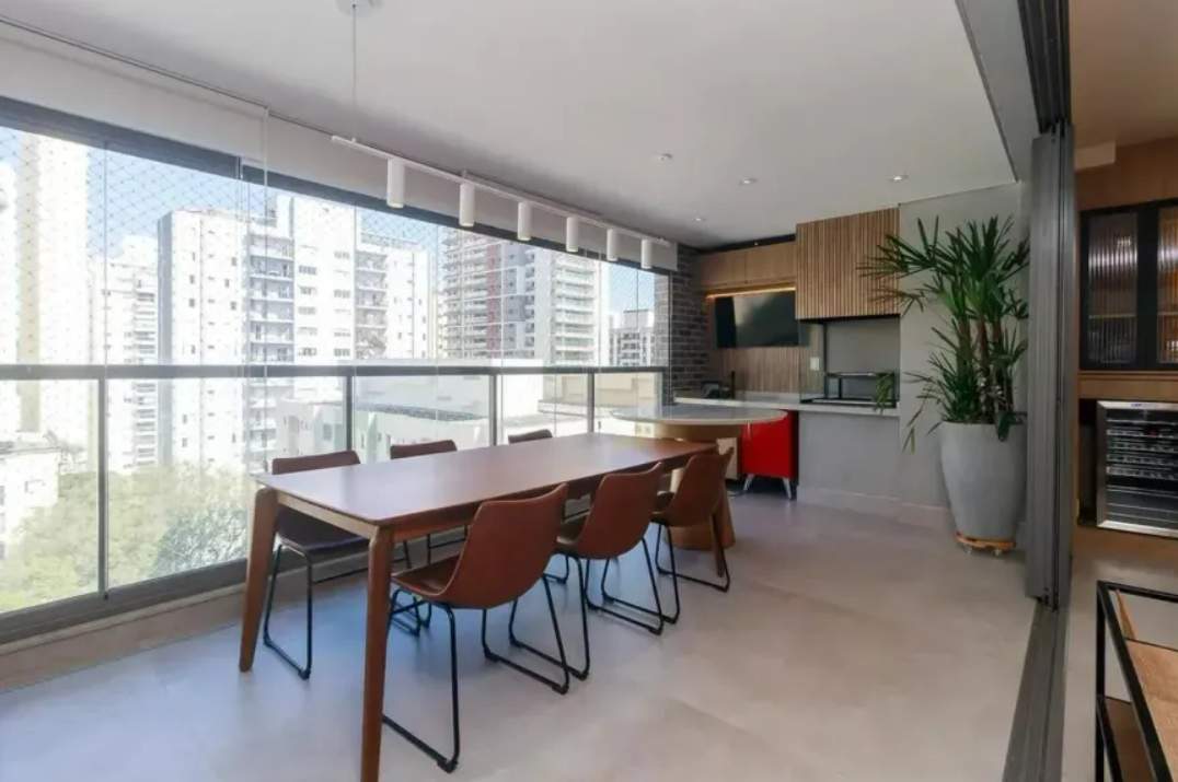 Apartamento à venda com 3 quartos, 5 banheiros, 2 vagas e 141m² no Brooklin Paulista, São Paulo — foto principal