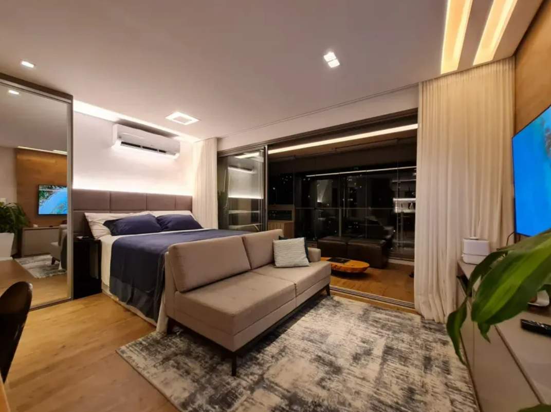 Apartamento à venda com 1 quarto, 1 banheiro, 1 vaga e 42m² no Brooklin Paulista, São Paulo — foto principal